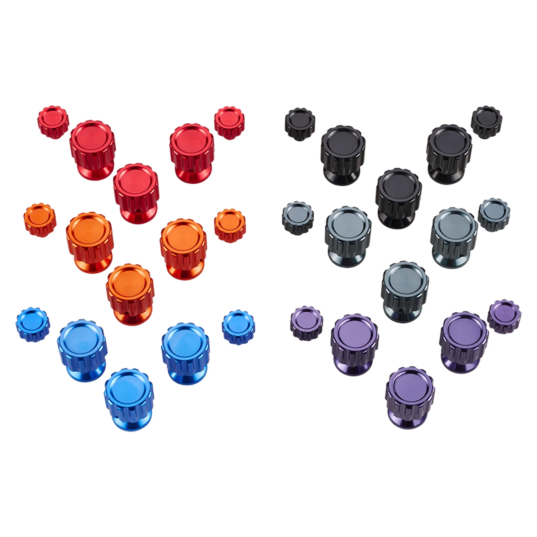 Asetek Aluminum button colour kit - Image 5