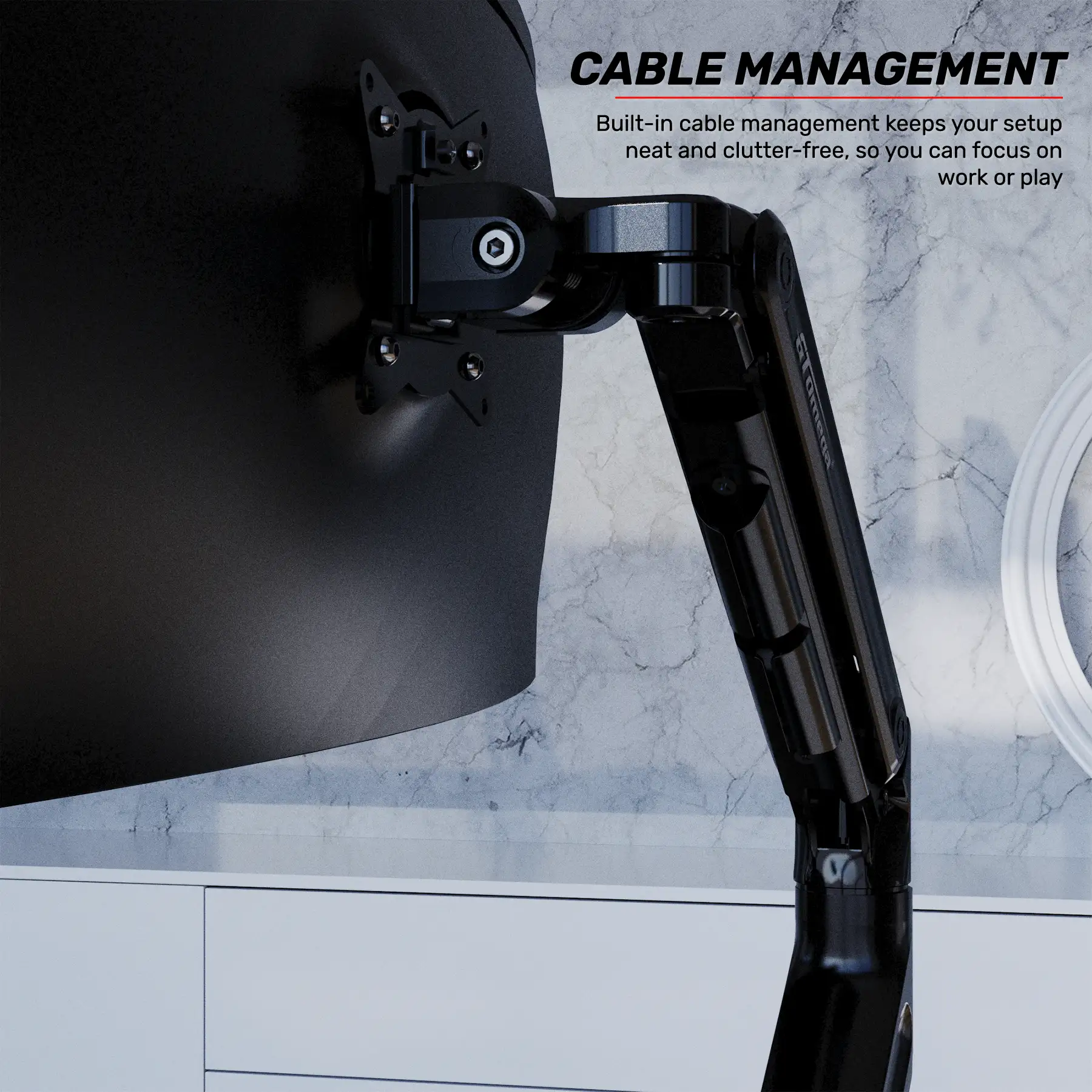 AXIS Ultra Lift Monitor Arm - Image 5