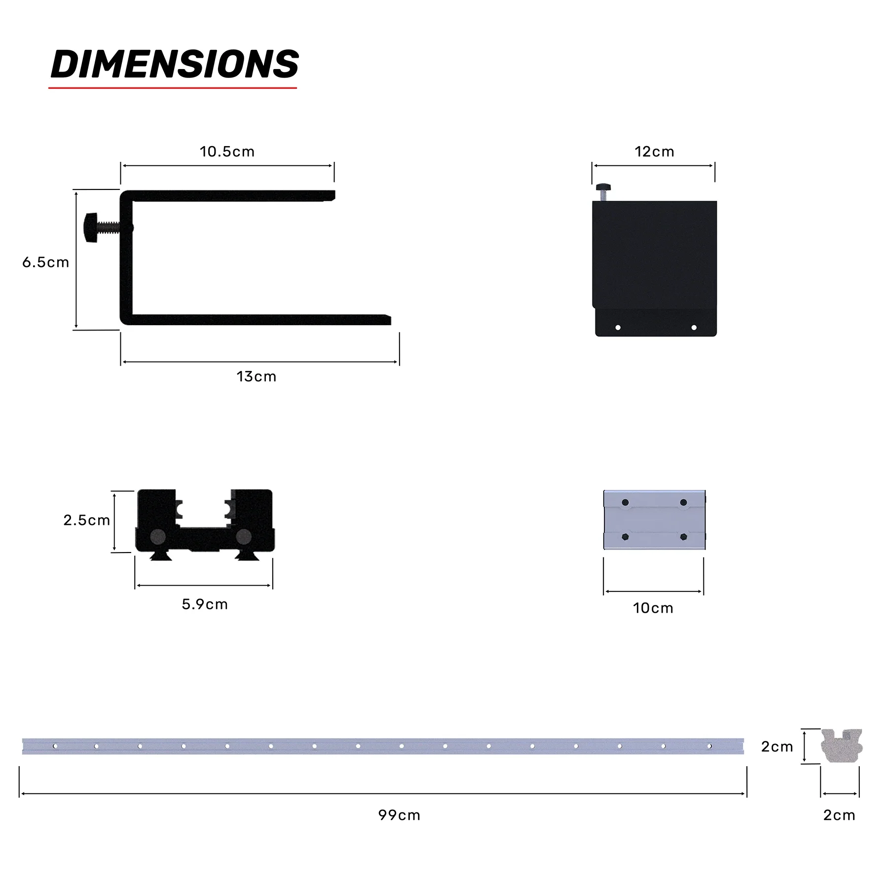 Monitor Arm Rail System - Image 6