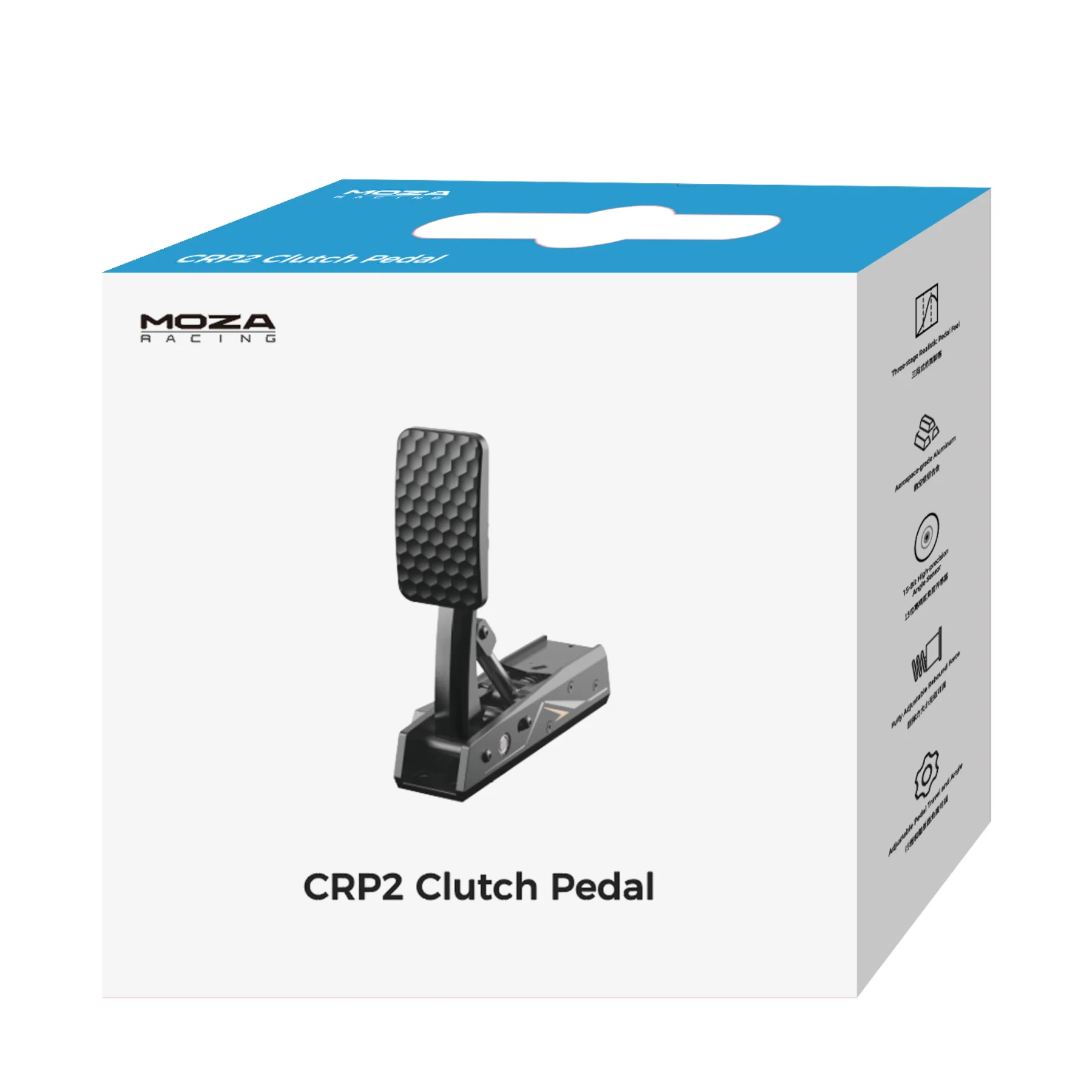 MOZA RACING CRP2 Pedals (Clutch only) - Image 5