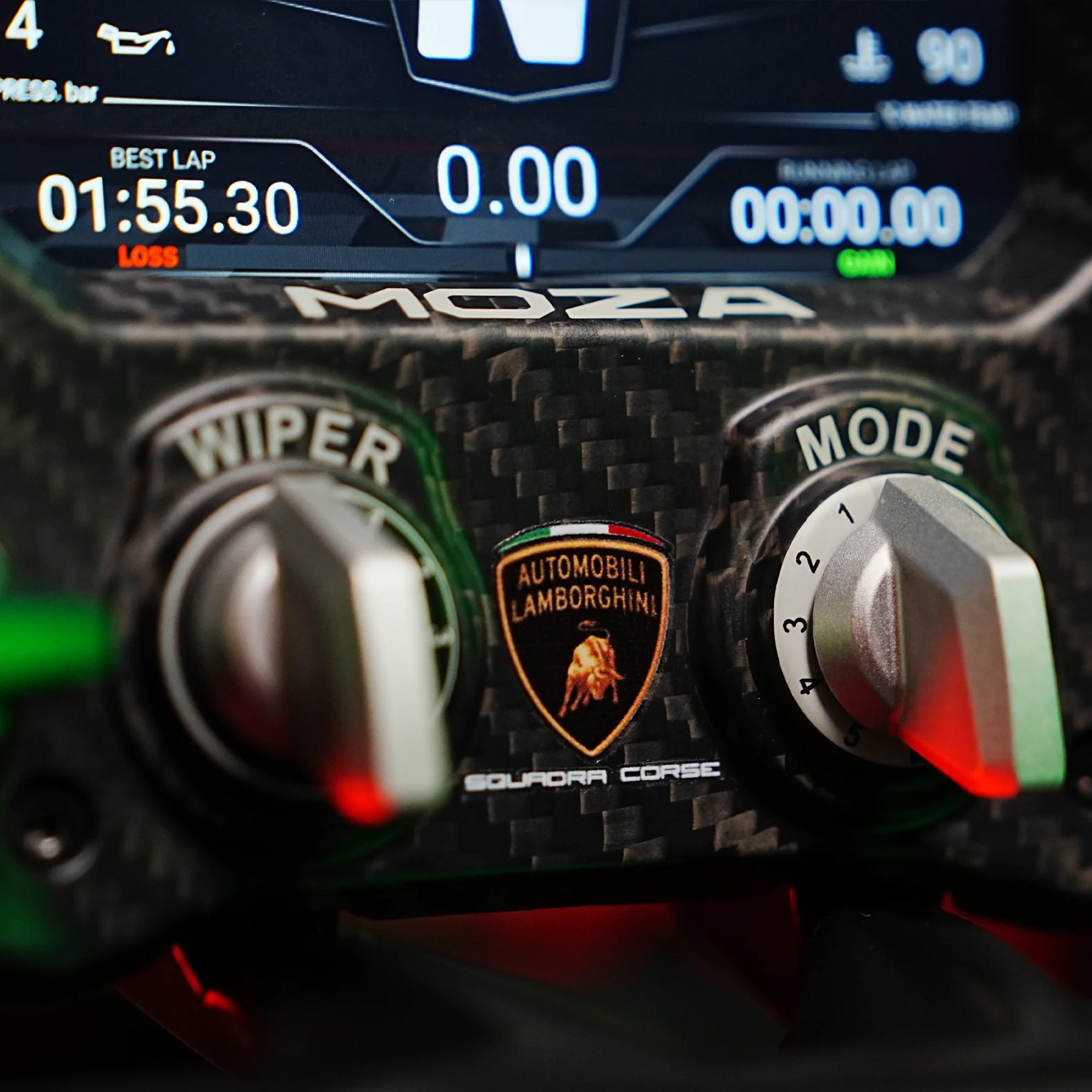 MOZA RACING Essenza SCV12 Sim-Racing Steering Wheel - Image 3