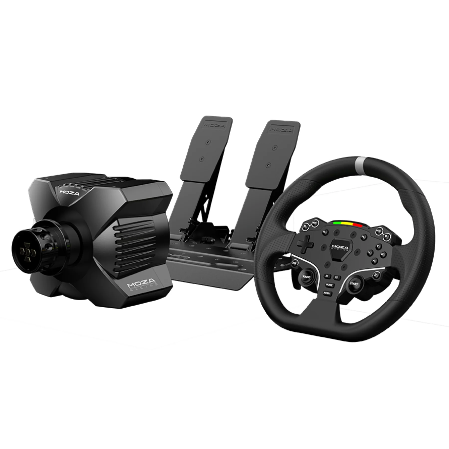 MOZA RACING R3 Racing Wheel and Pedals for PC - Image 2
