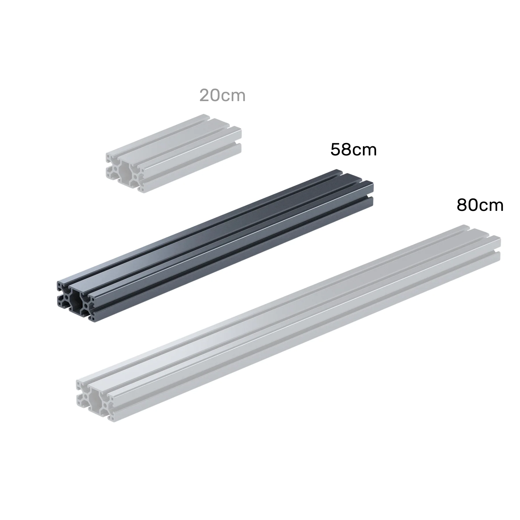 PRIME Aluminium Profile with 8mm Slots - Image 21