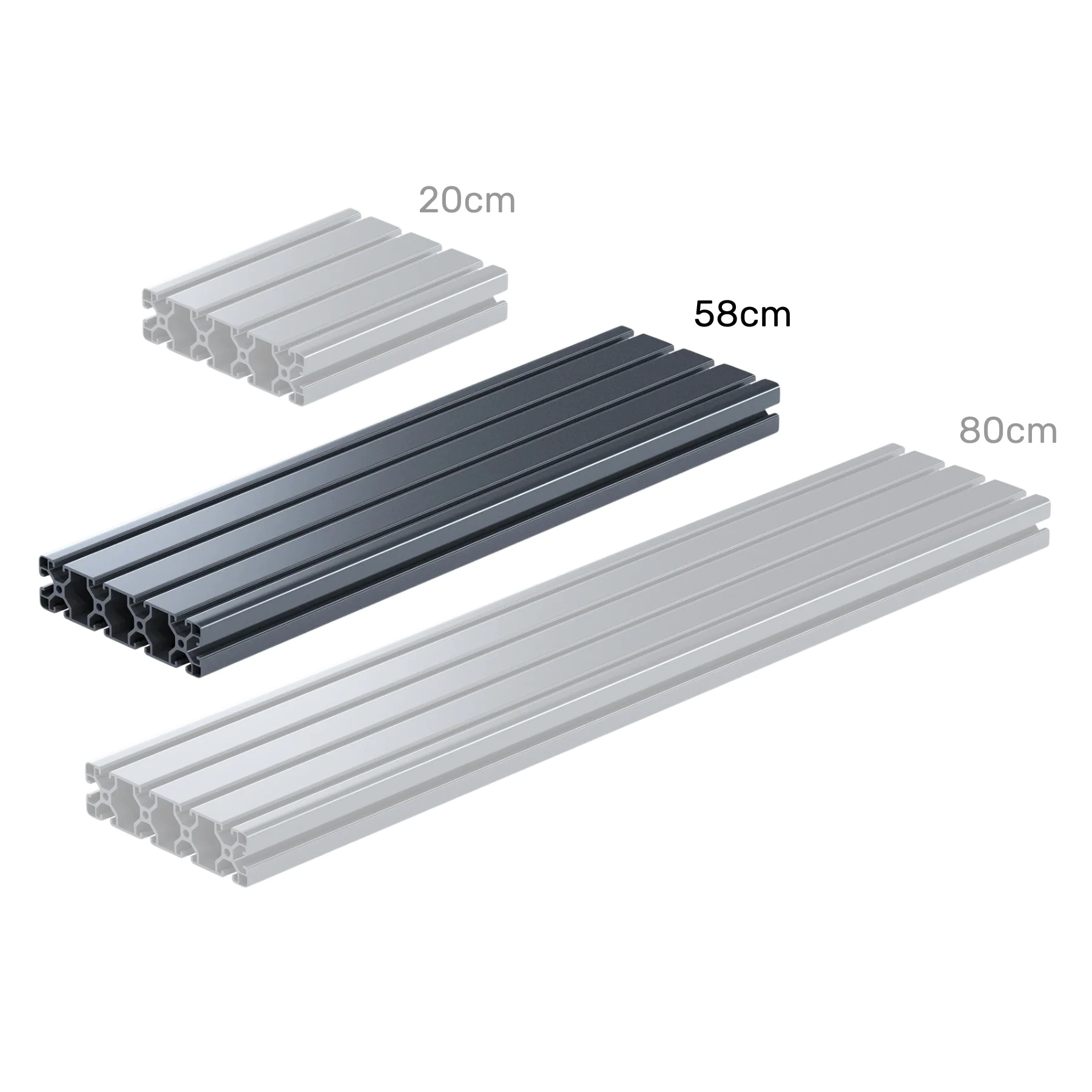 PRIME Aluminium Profile with 8mm Slots - Image 33