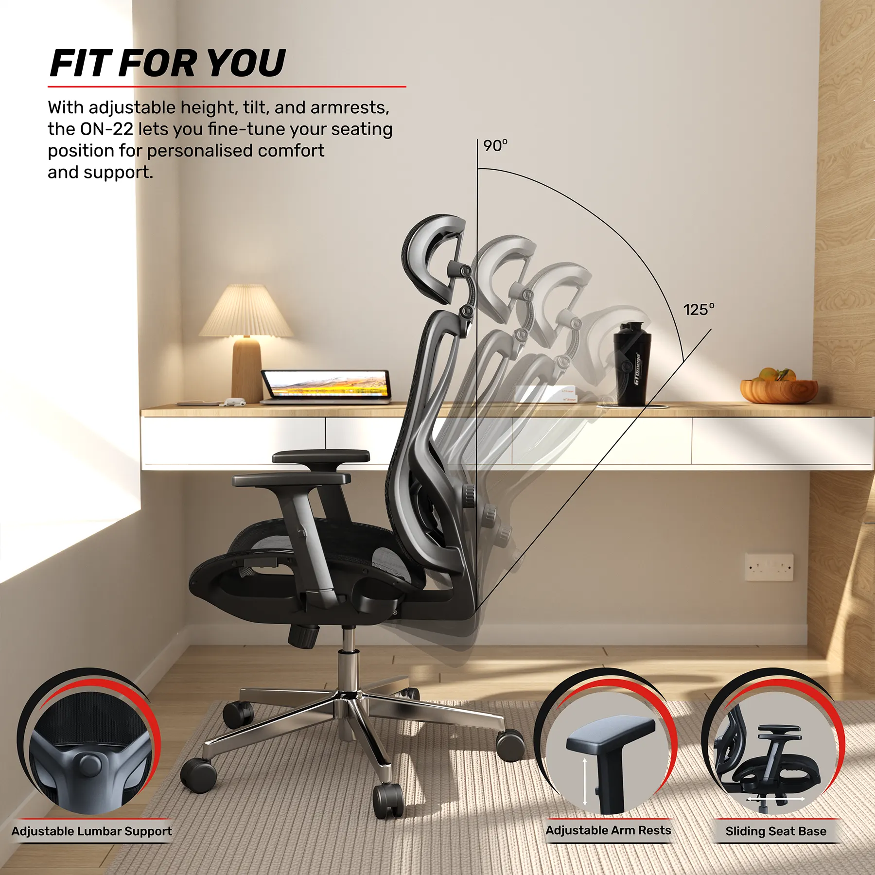 Resale - ON-22 Ergonomic Chair - Image 5