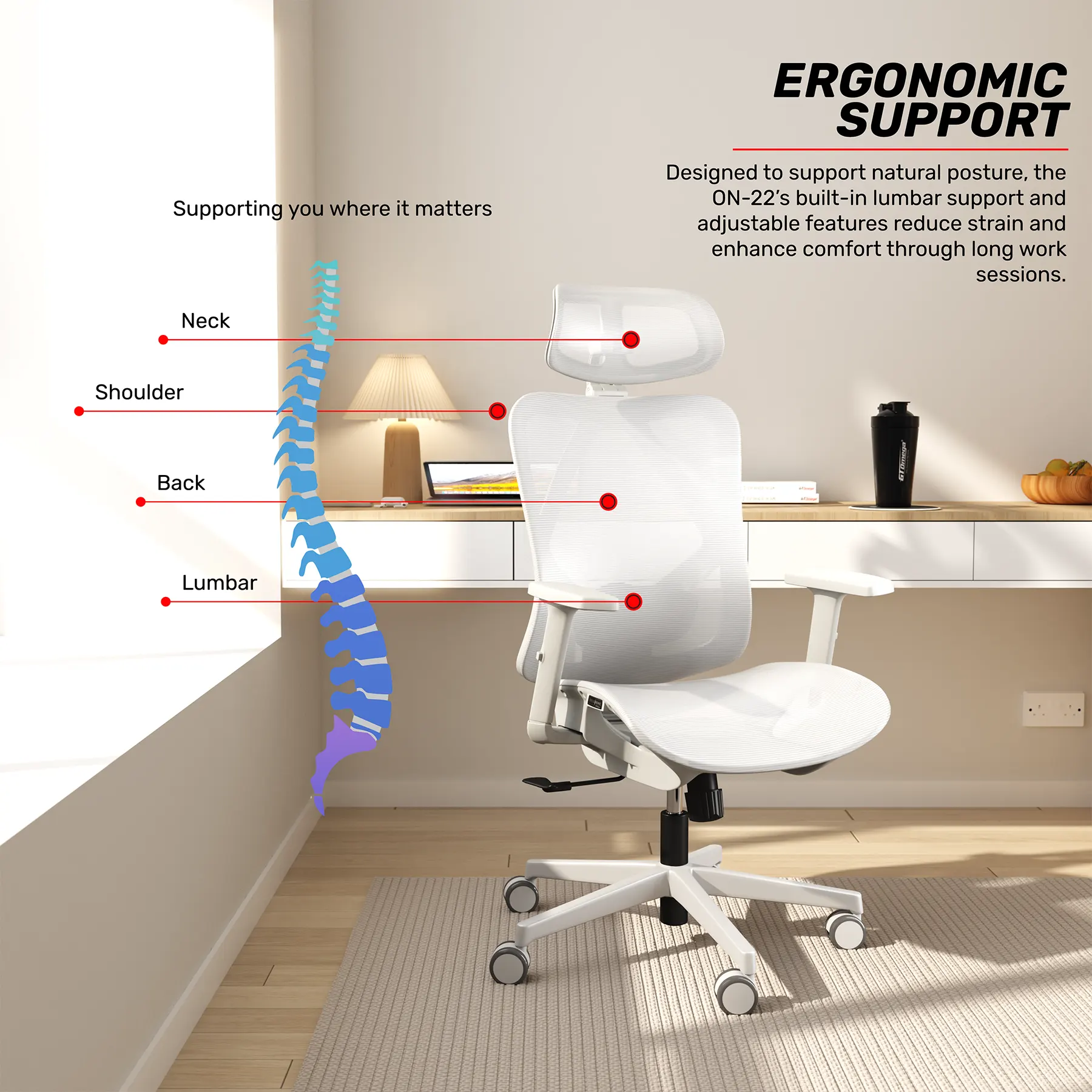 Resale - ON-22 Ergonomic Chair - Image 9