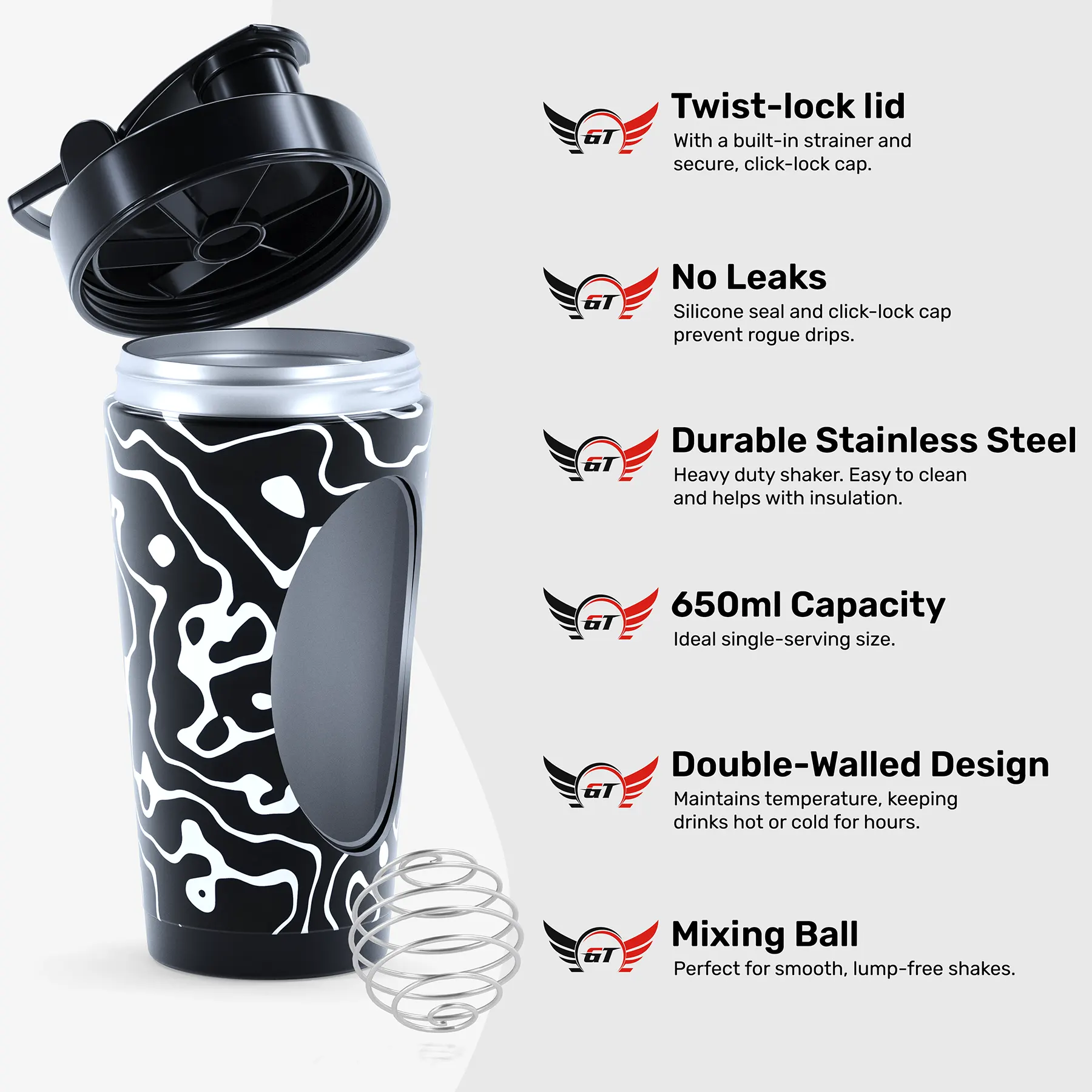 WAVE Insulated Shaker - Image 5